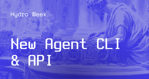 New Agent CLI & API