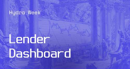 Lender Dashboard